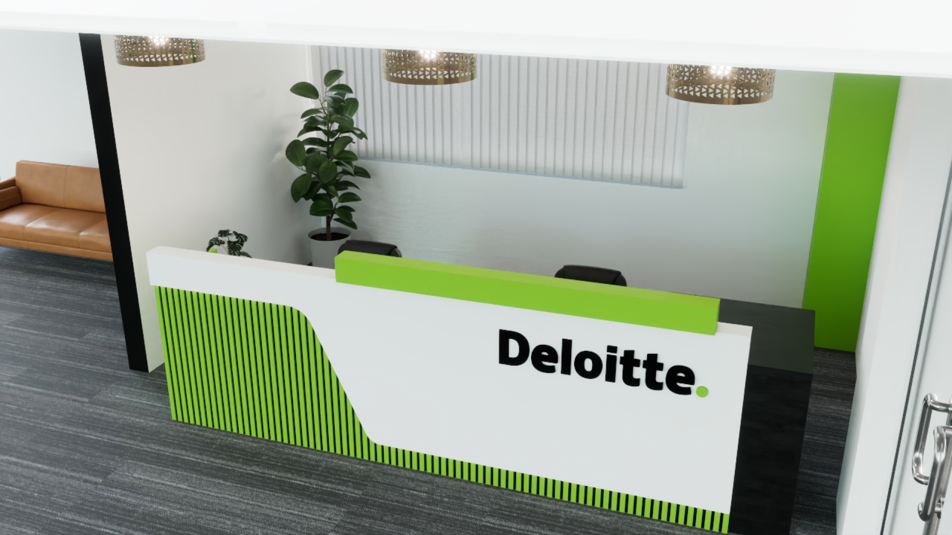 Deloitte — Reception Desk
