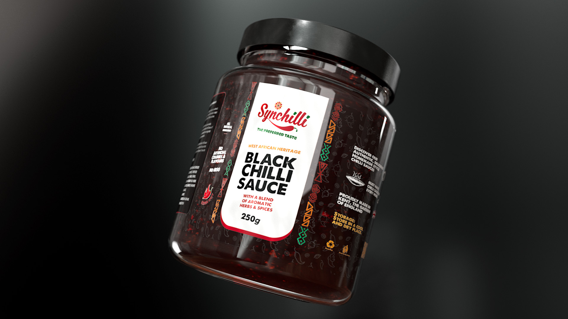 SynChilli — Packaging & Product Renders