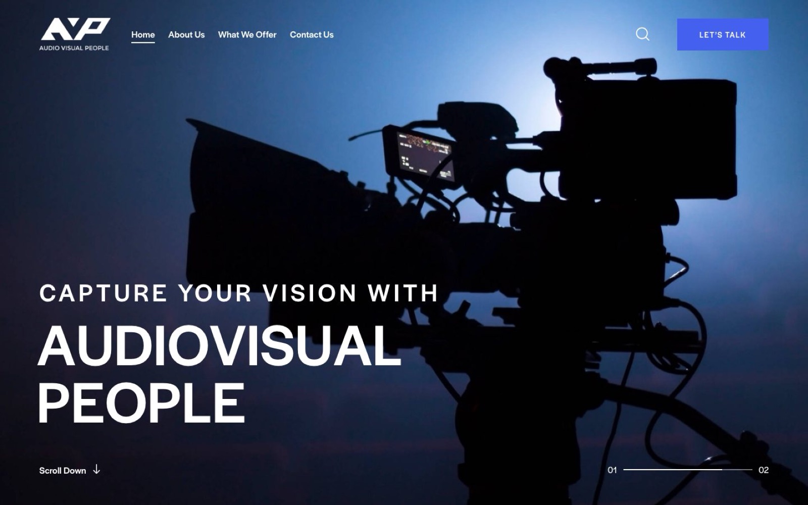 AudioVisual People — Company Website