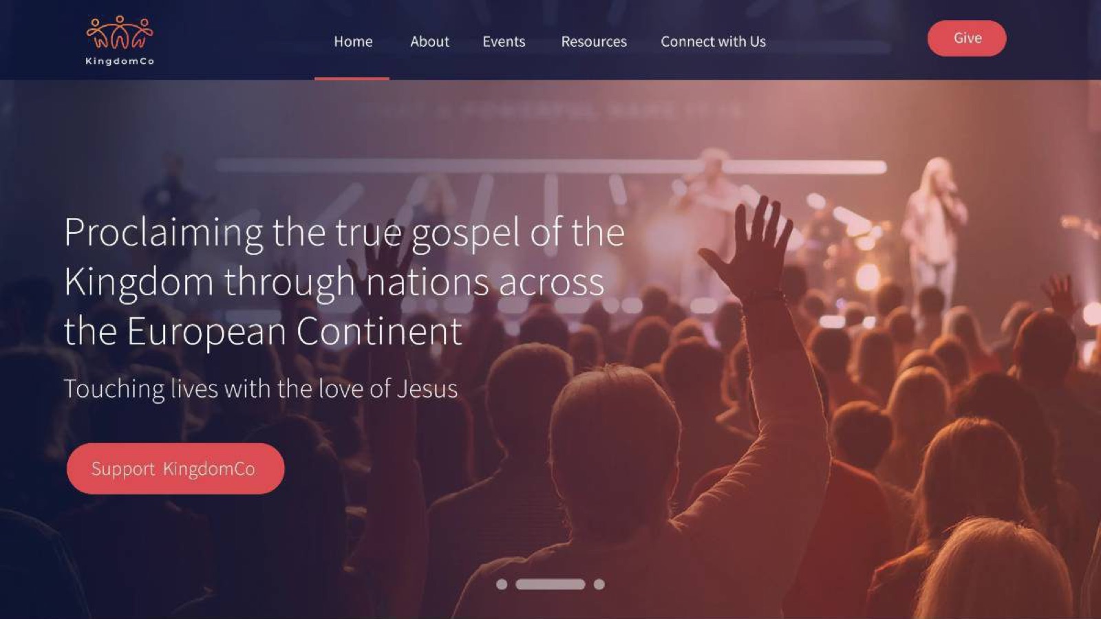 KingdomCo, UK — Church Website Design